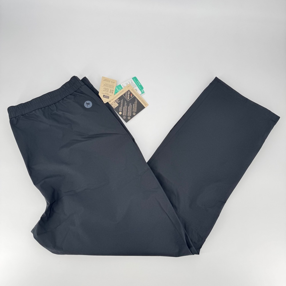 Marmot‎ Minimalist GORE-TEX Rain Pants Mens XXL Black Mnmlst GTX Pnt M12682 NWT